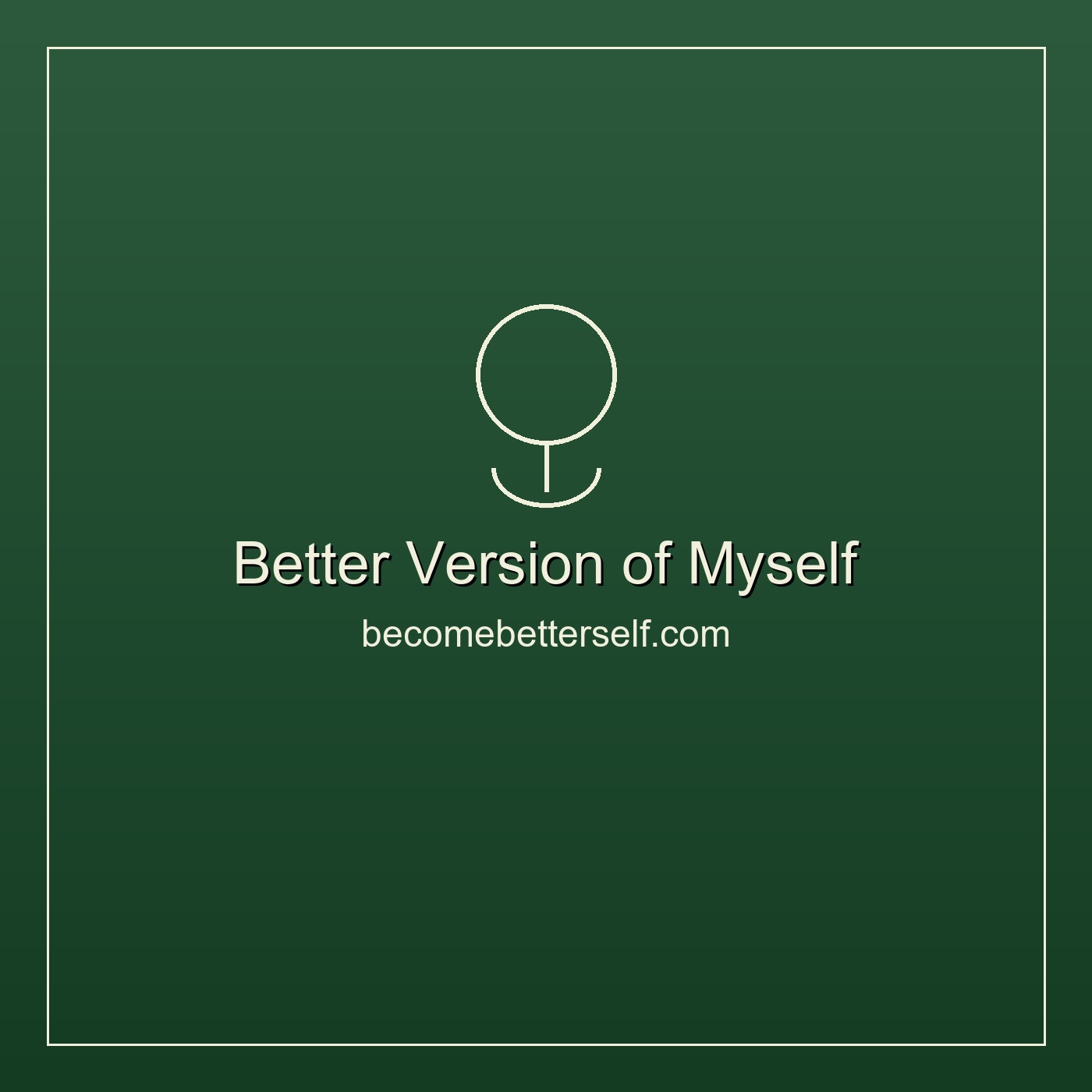 Better Version of Myself podcast artwork